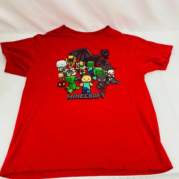 Mojang Other - Mojang Minecraft Boys Short Sleeve Mini Mob Graphi